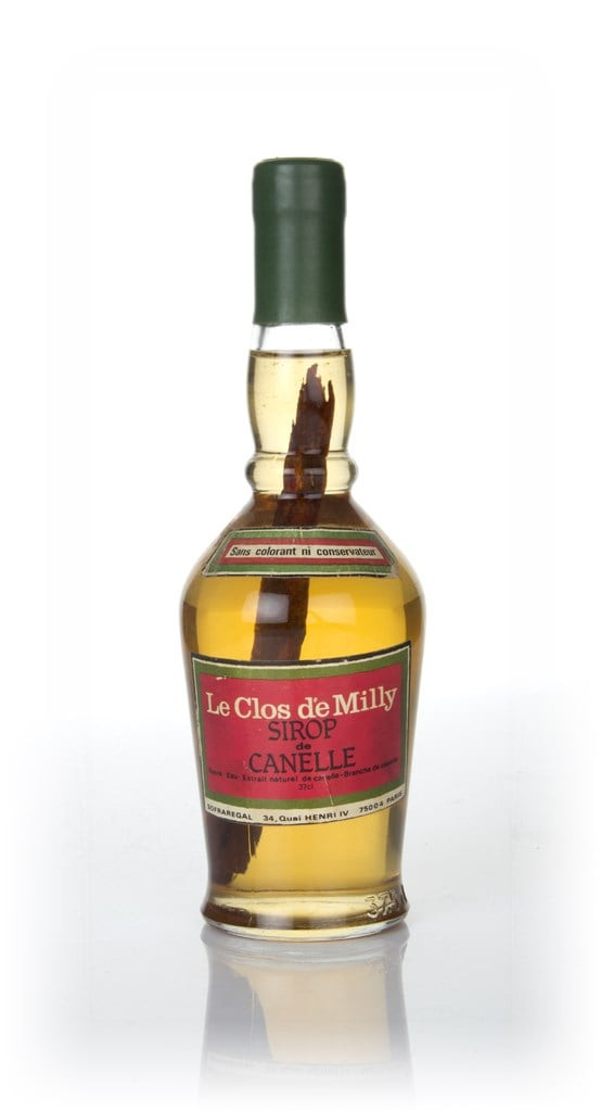 Le Clos de Milly Sirop de Canelle - 1970s 37cl