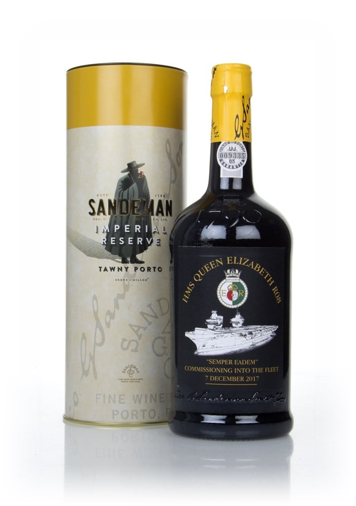 Sandeman HMS Queen Elizabeth R08 75cl
