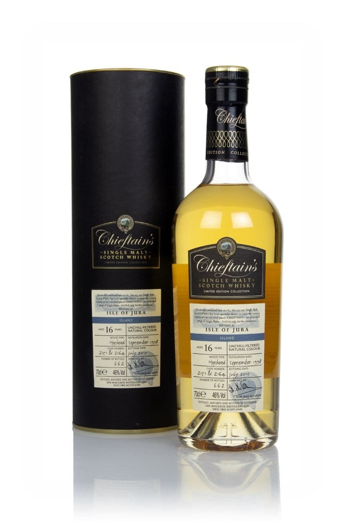 Jura 16 Year Old 1998 (casks 2151 & 2164) - Chieftain's (Ian Macleod) 70cl