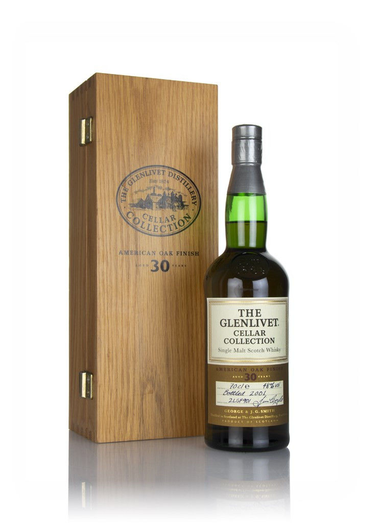 THE GLENLIVET CELLAR COLLECTION 30年 Glenlivet 30 Year Old - Cellar Collection American Oak Finish 70cl