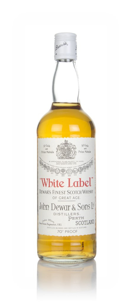 Dewar's White Label 1960s Replica 70cl Whisky | Master Of Malt