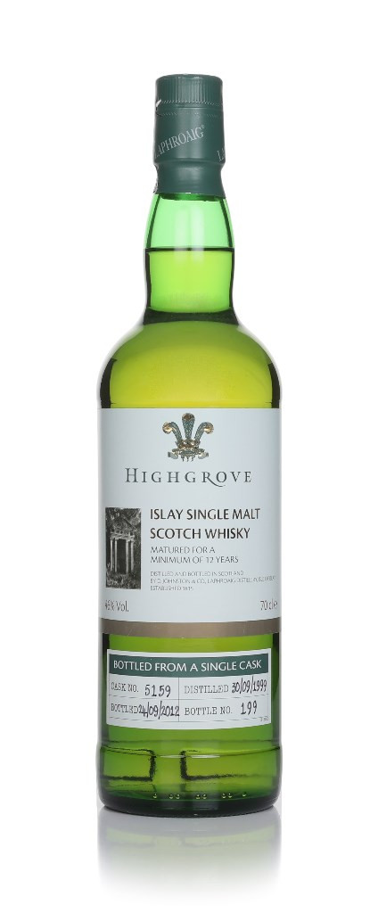 Laphroaig 12 Year Old 1999 (cask 5159) - Highgrove 70cl