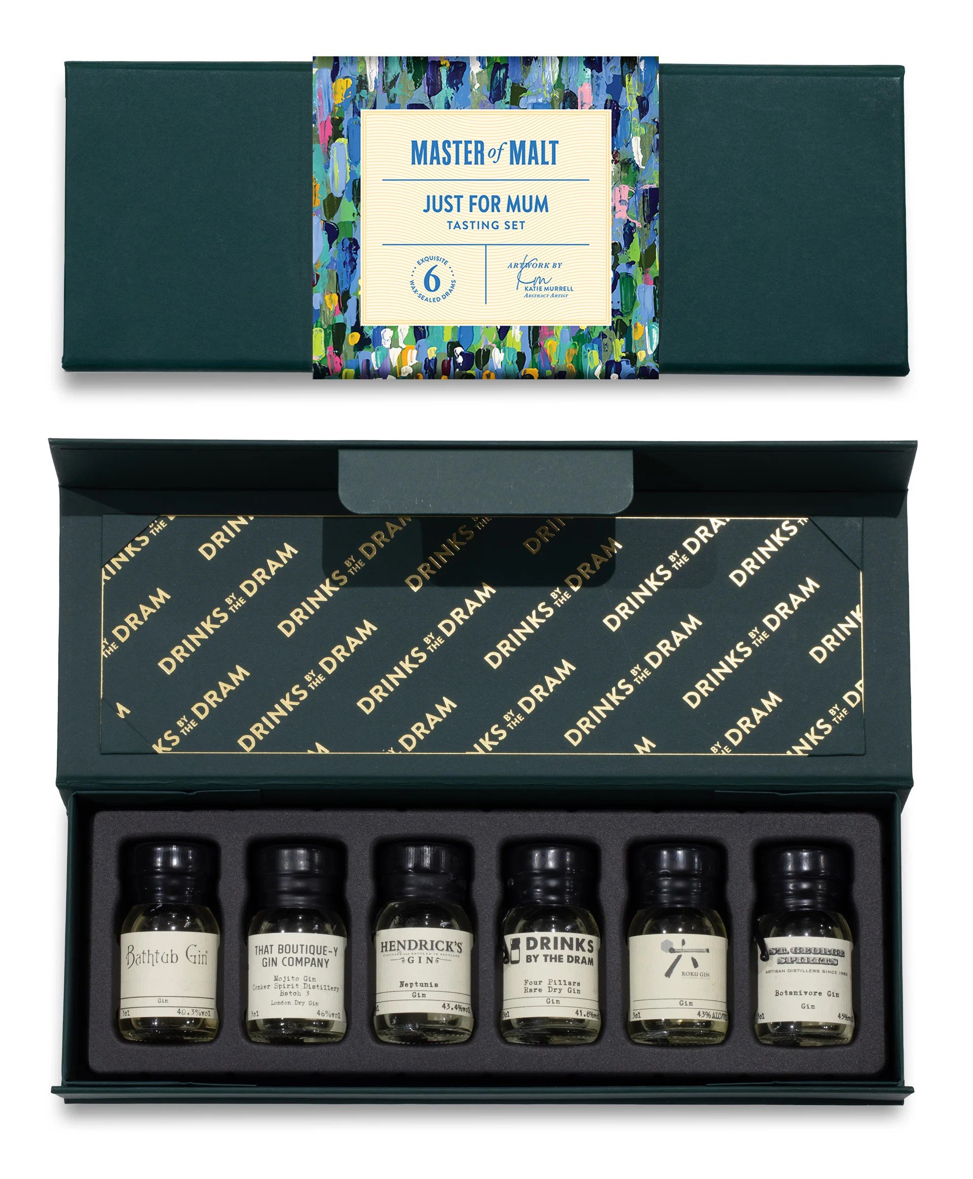 For You Mum Gin Tasting Set (Green) 18cl