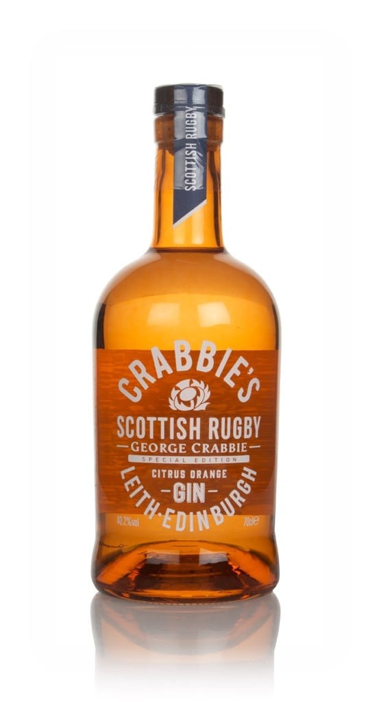 Crabbie's Scottish Rugby Citrus Orange Gin 70cl
