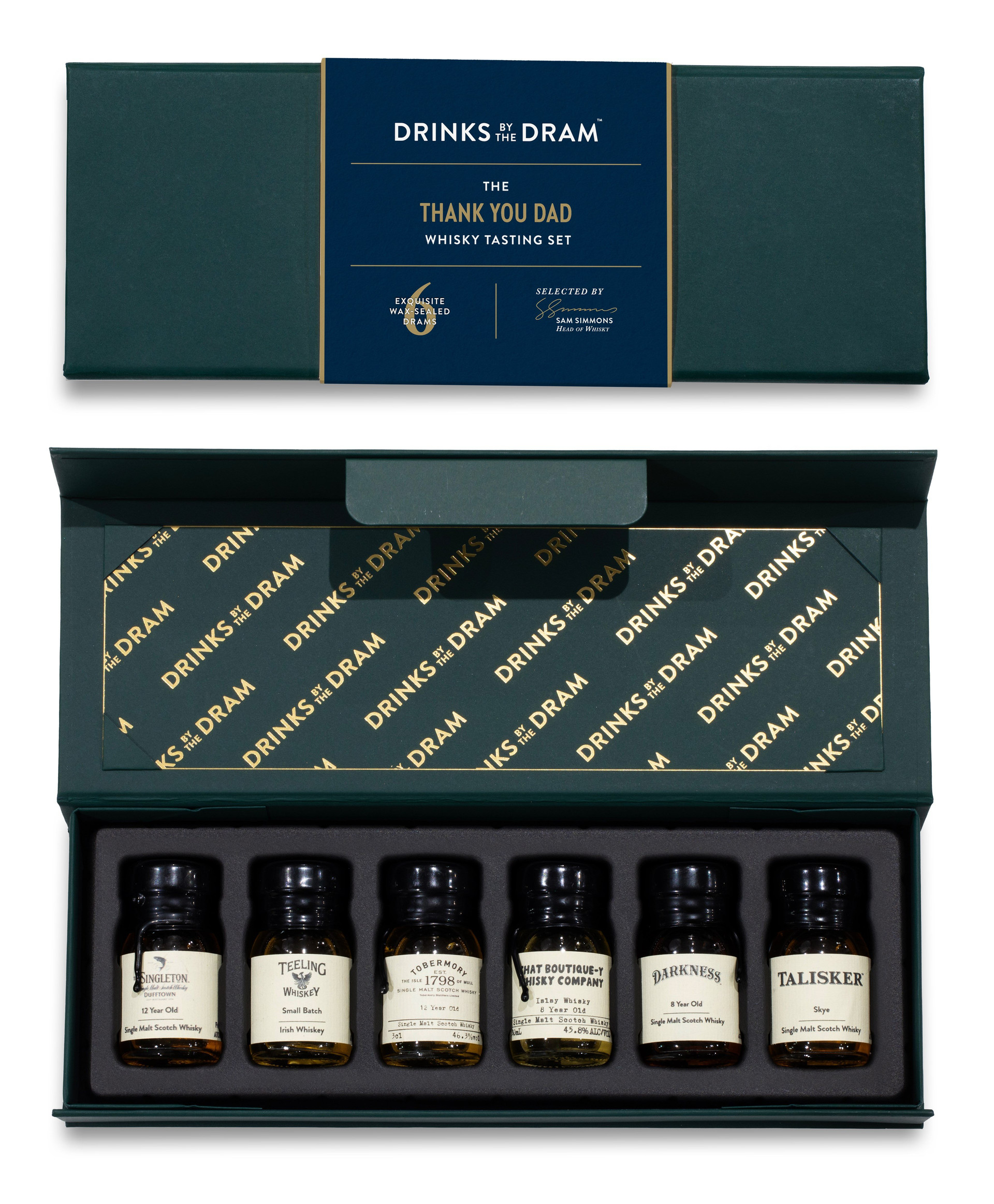 Thank You Dad Whisky Tasting Set Green