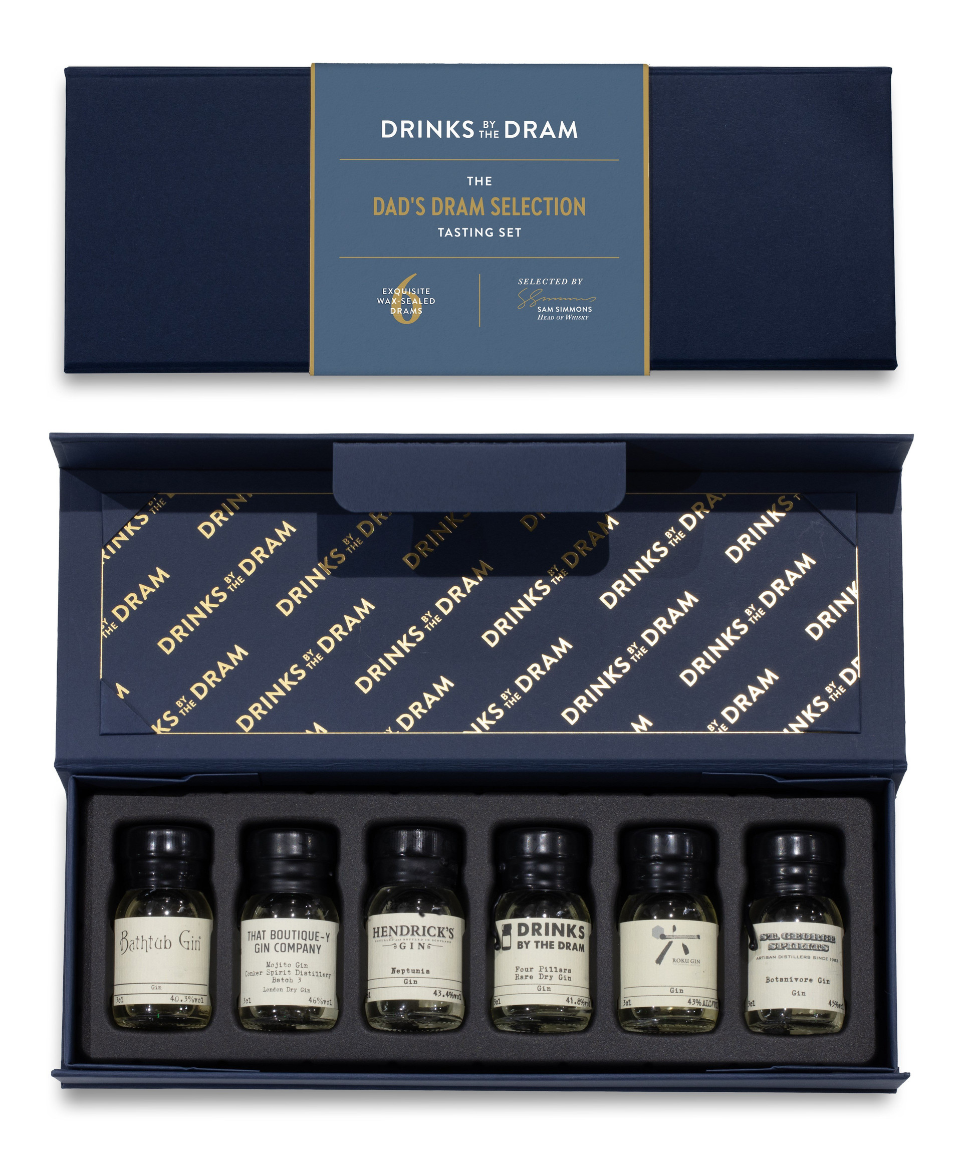Dad's Dram Selection Gin Tasting Set