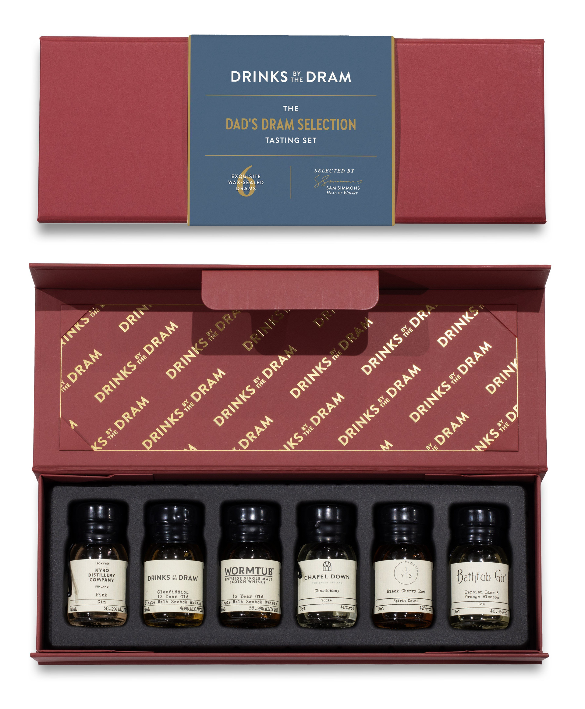 Dad's Dram Selection Mixed Spirits Set