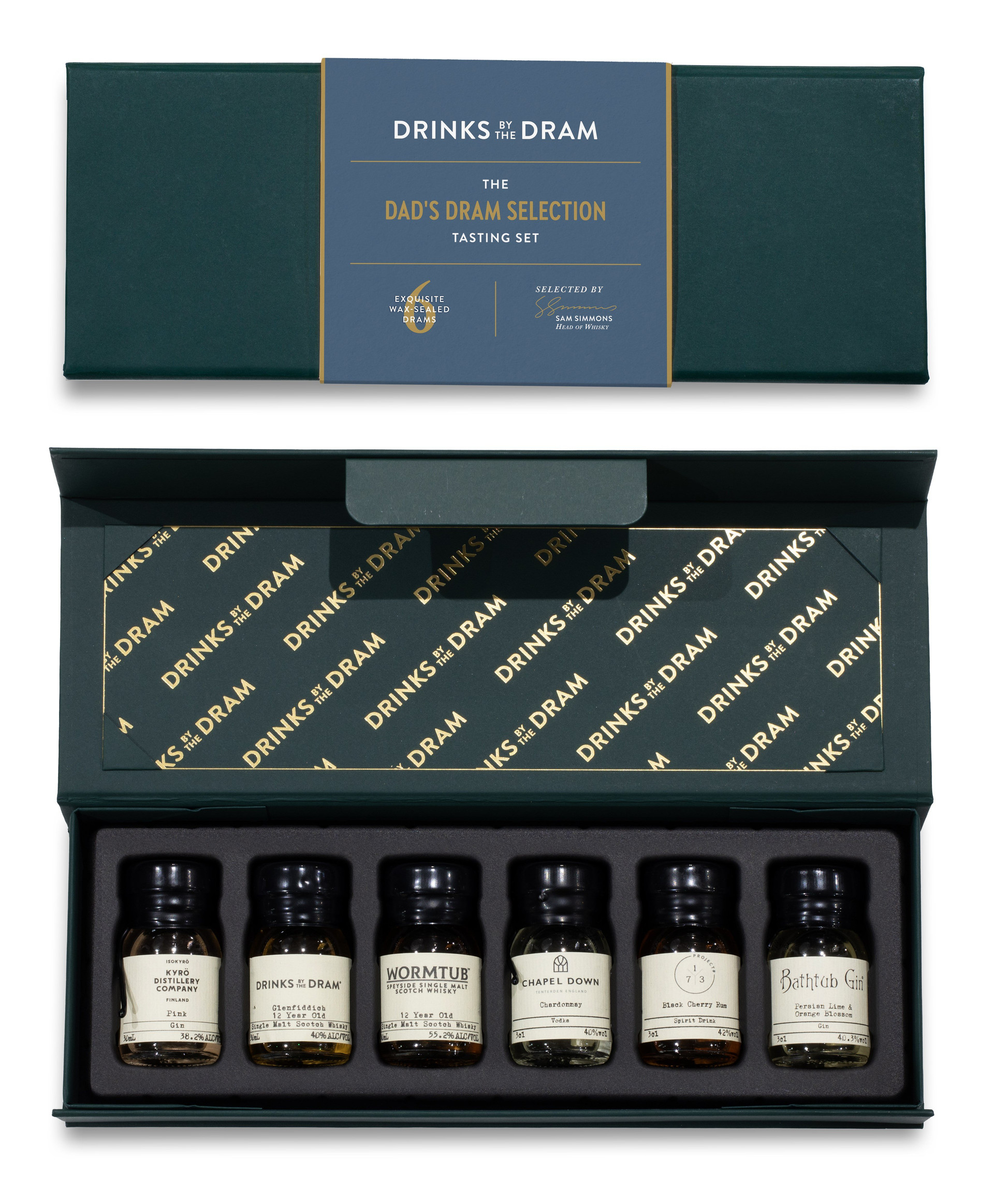 Dad's Dram Selection Mixed Spirits Set
