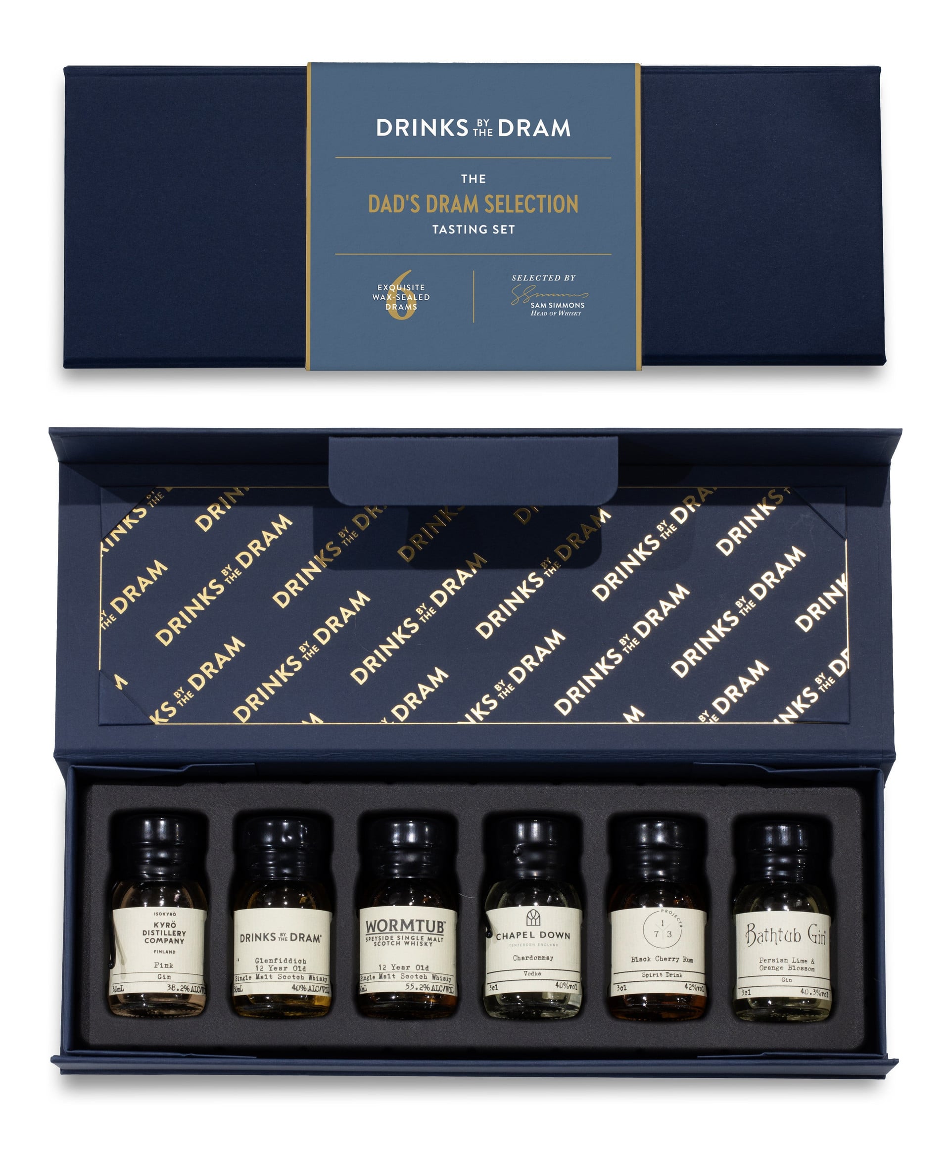Dad's Dram Selection Mixed Spirits Set