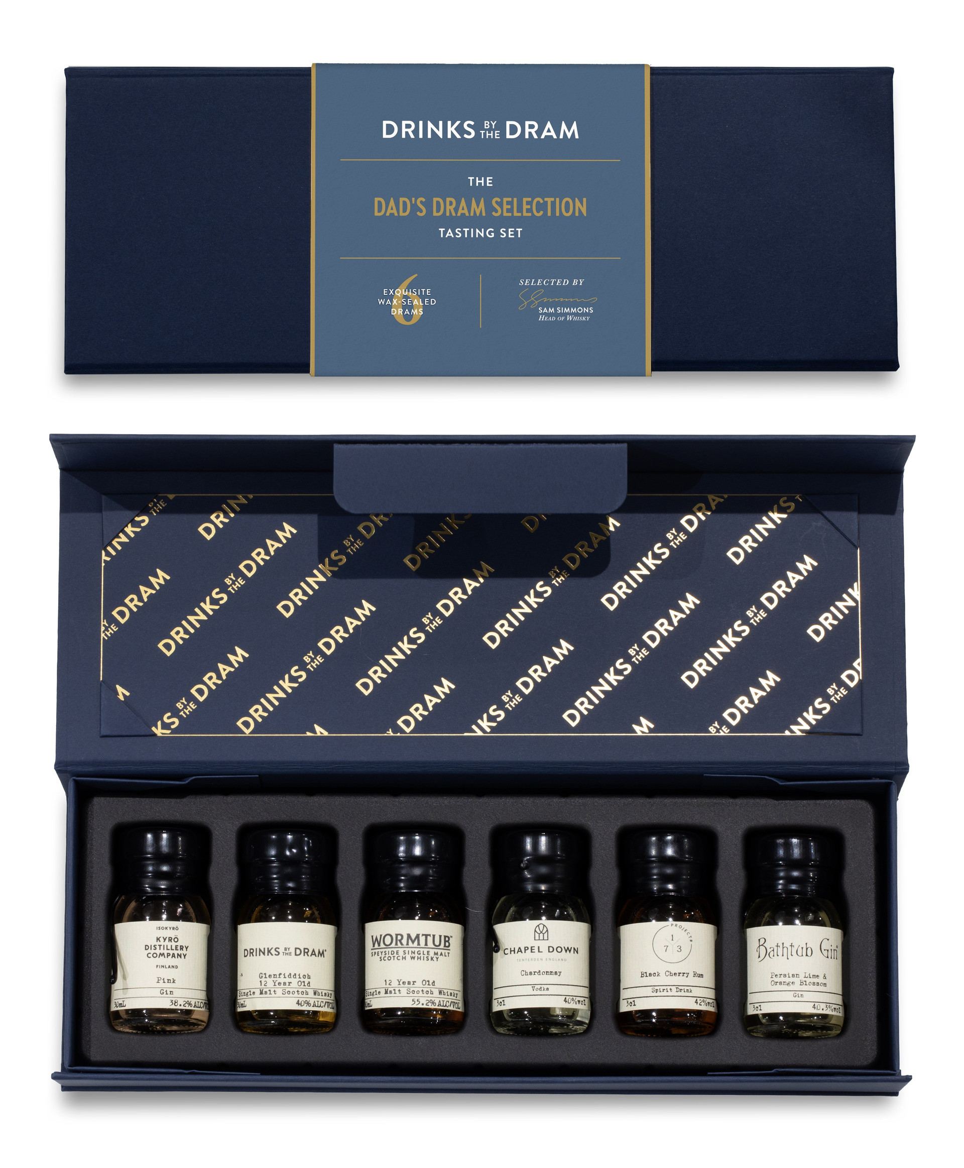 Dad's Dram Selection Mixed Spirits Set