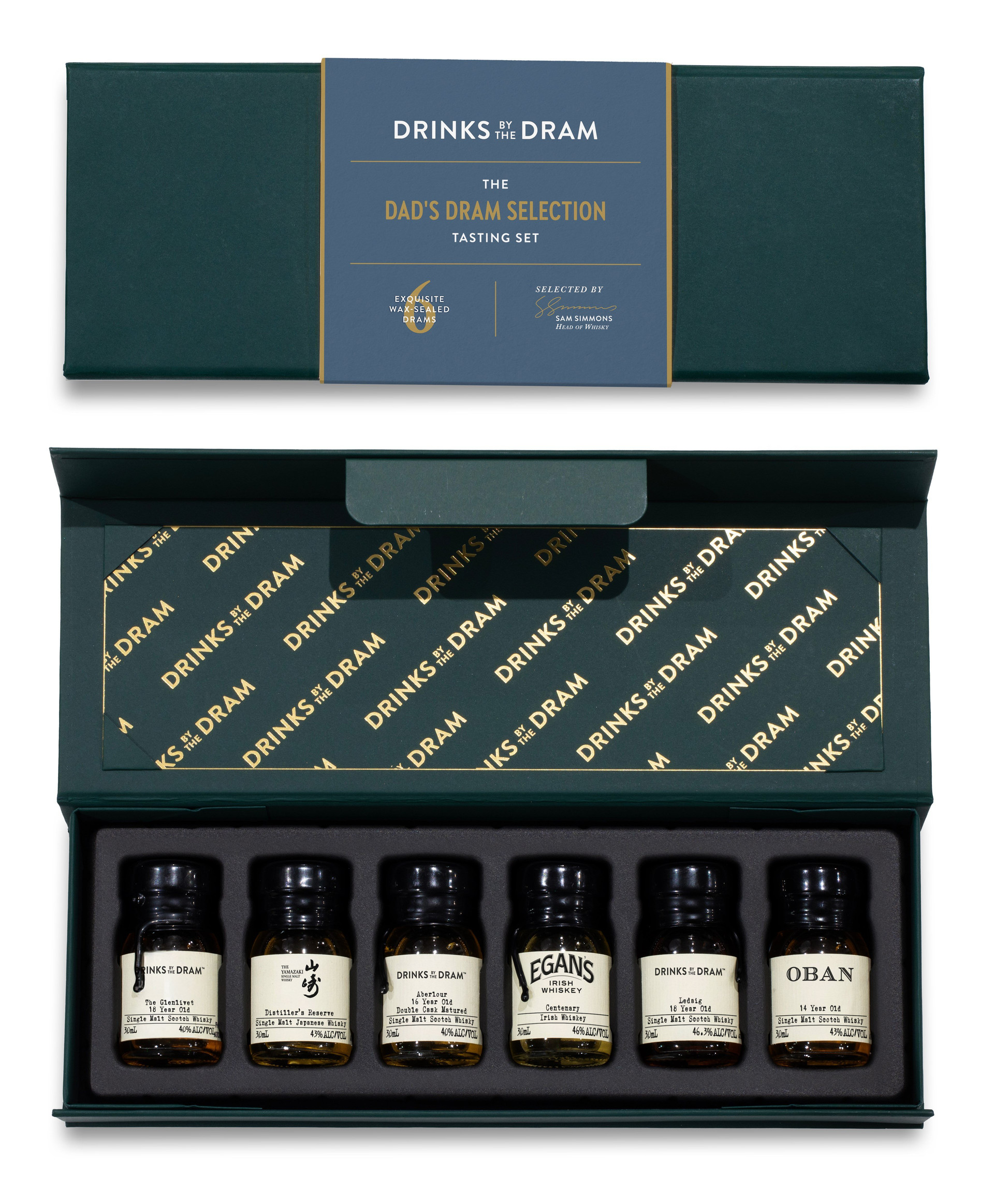 Dad's Premium Whisky Tasting Set Green