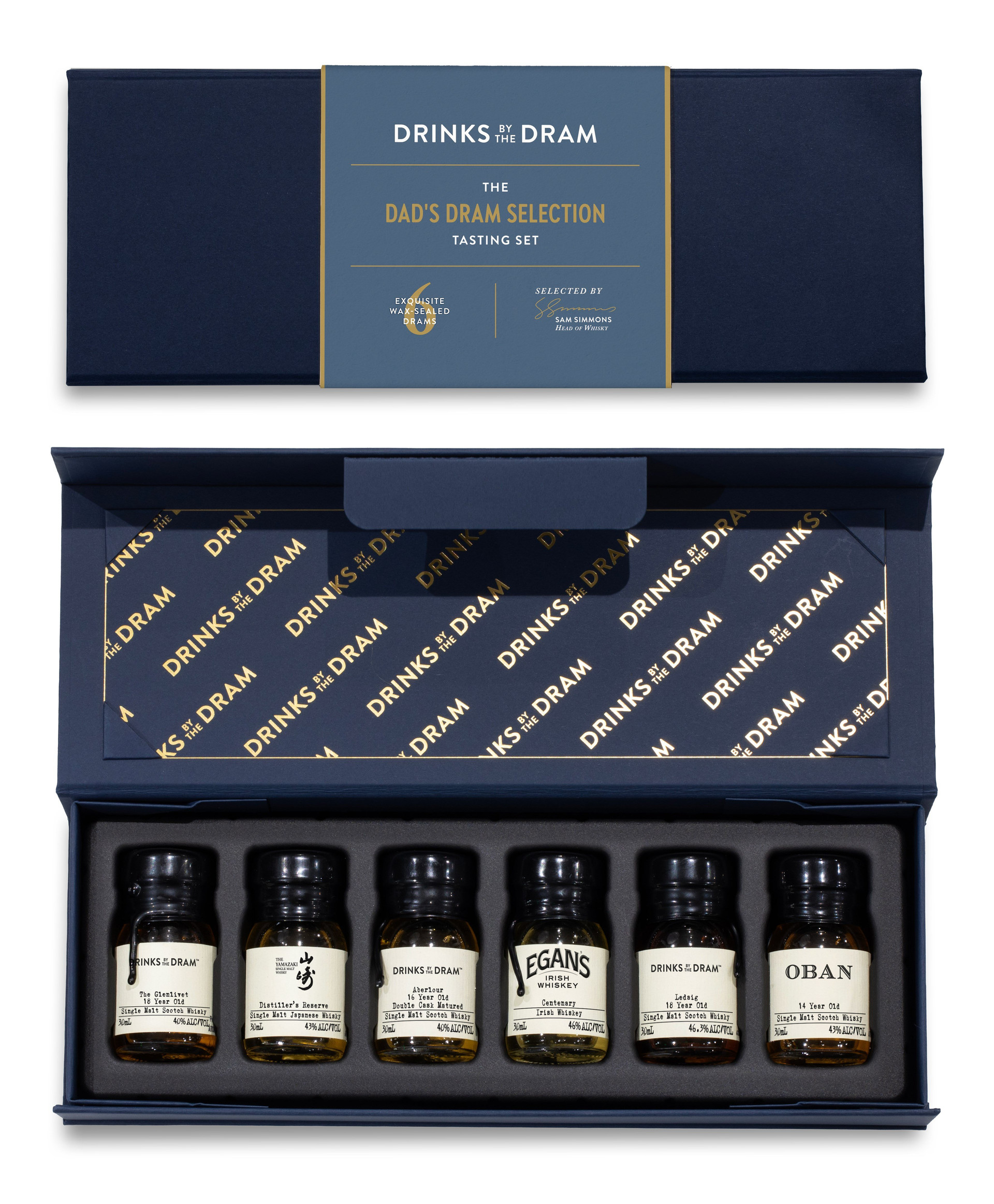 Dad's Premium Whisky Tasting Set Blue