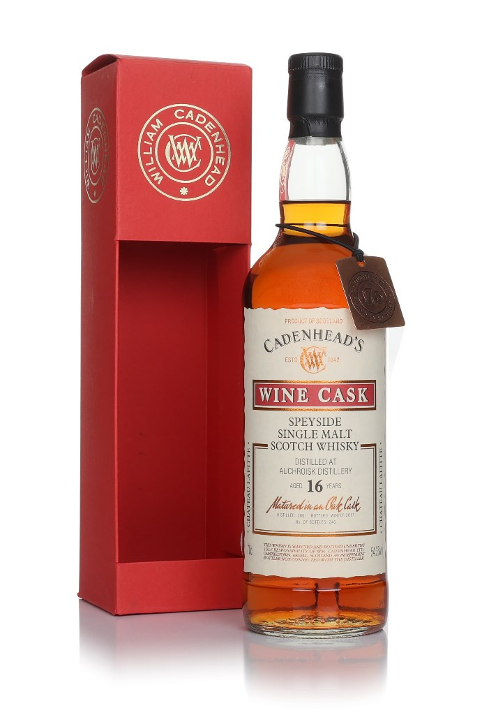 Auchroisk 16 Year Old 2001 - Wine Cask (WM Cadenhead) 70cl
