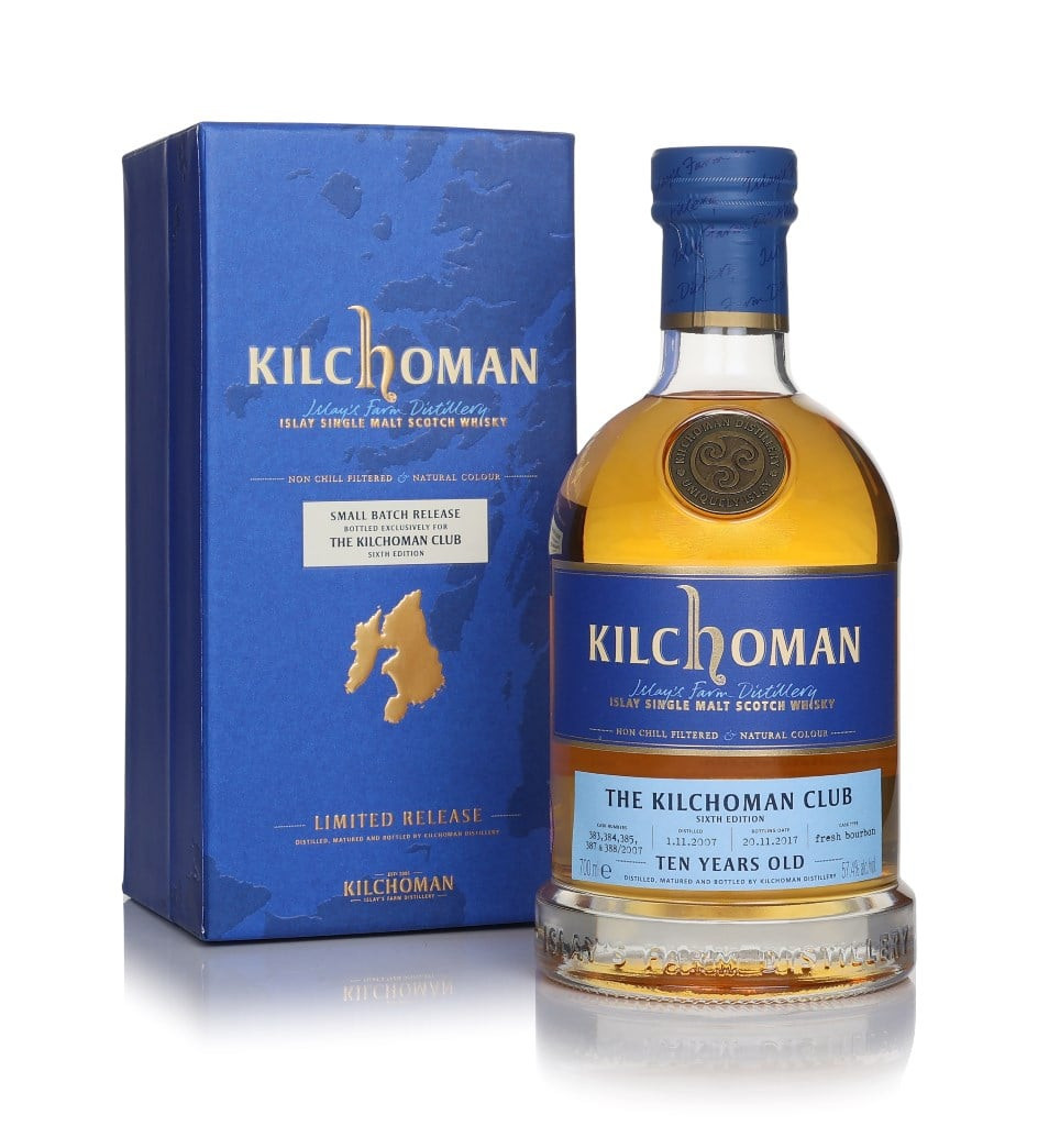 Kilchoman 10 Year Old 2007 - The Kilchoman Club Sixth Edition 70cl
