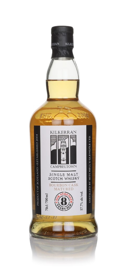 Kilkerran Kilkerran 8 Year Old Cask Strength - Bourbon Cask Matured (57.7%) 70cl Kilkerran 8 Year Old Cask Strength - Bourbon Cask Matured (57.7%) 70cl 70cl • 57.7%