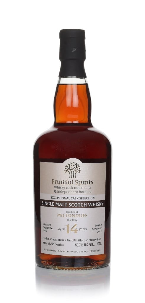 Miltonduff 14 Year Old 2011 - Fruitful Spirits 70cl