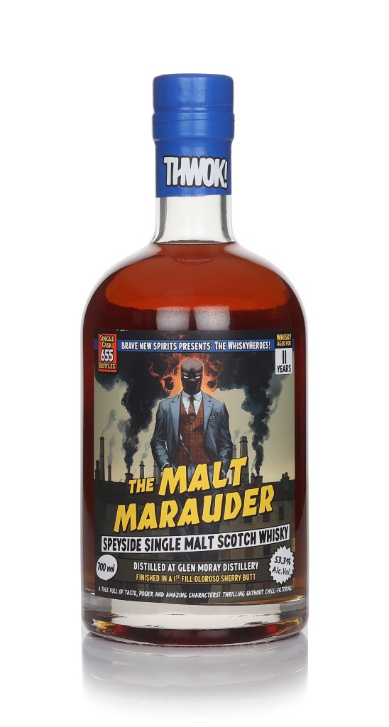 Glen Moray 11 Year Old 2014 - Whiskyheroes (Brave New Spirits) 70cl