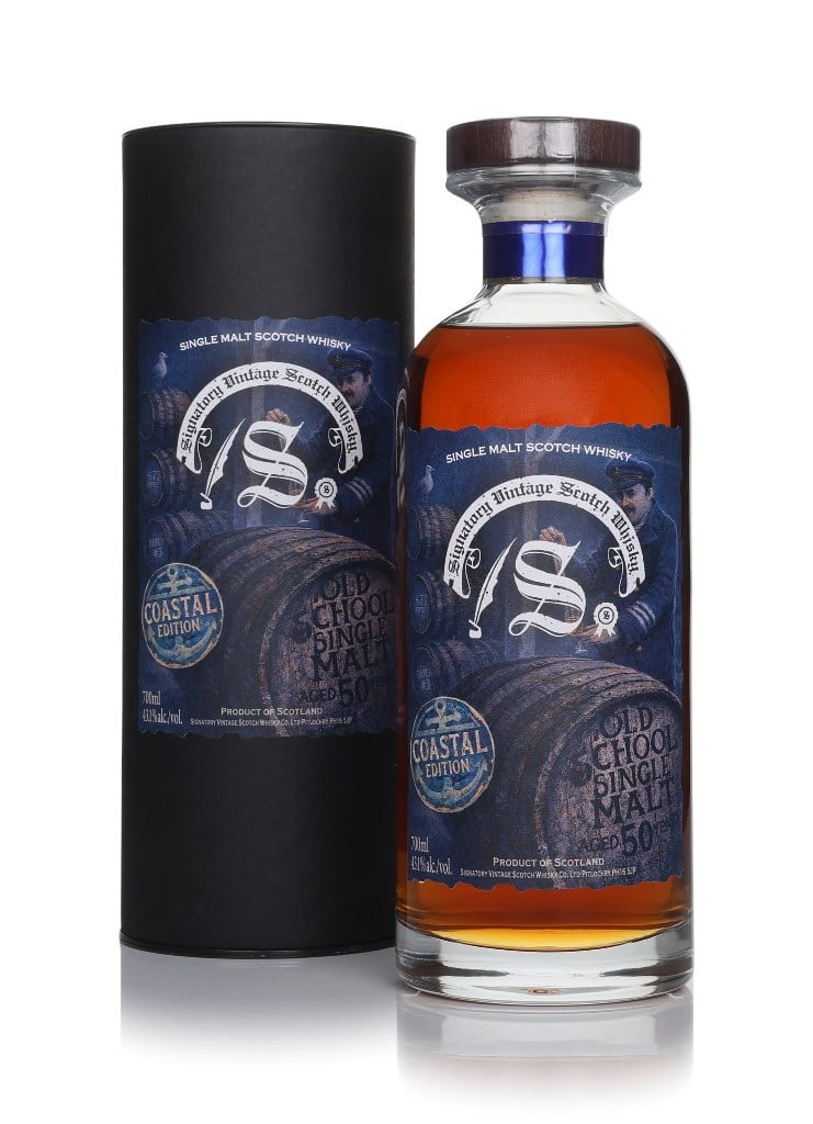 Old School Single Malt 50 Year Old - Coastal Edition (Signatory) 70cl