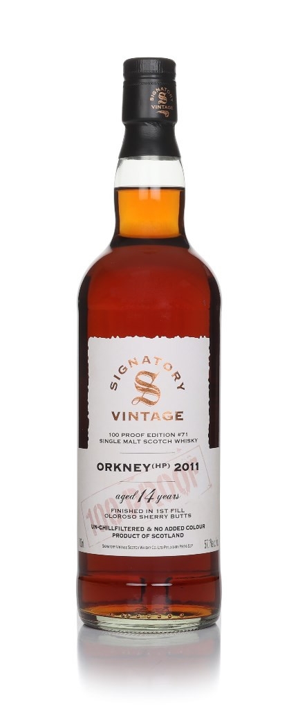 Orkney (HP) 14 Year Old 2011 - 100 Proof Edition #71 (Signatory) 70cl