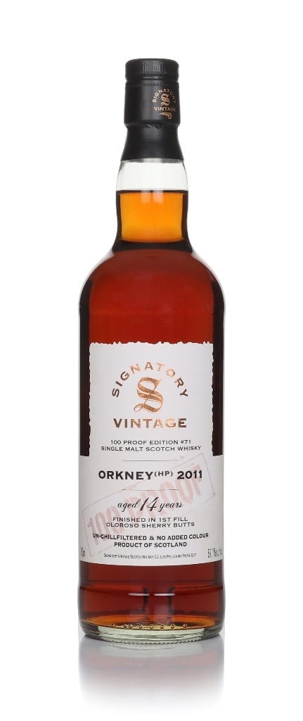 Orkney (HP) 14 Year Old 2011 - 100 Proof Edition #71 (Signatory) 70cl