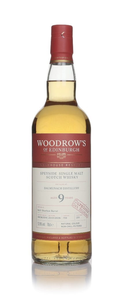 Dalmunach 9 Year Old 2016 (cask 759) - Woodrow's of Edinburgh 70cl
