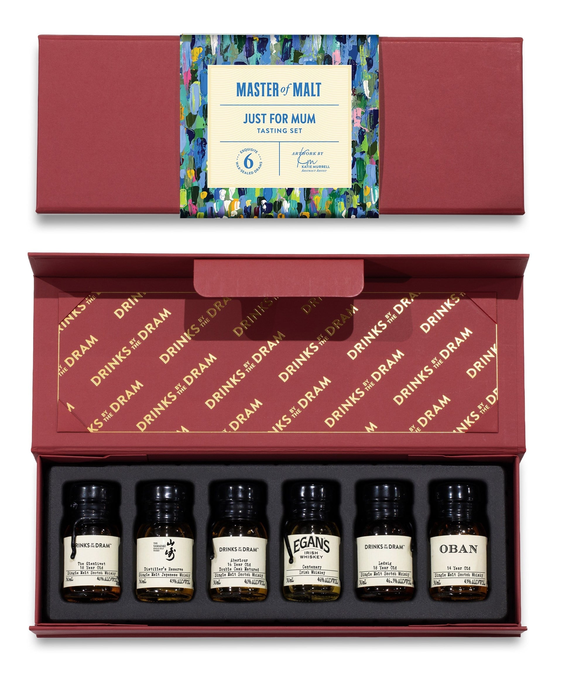 For You Mum Whisky Tasting Set (Red)