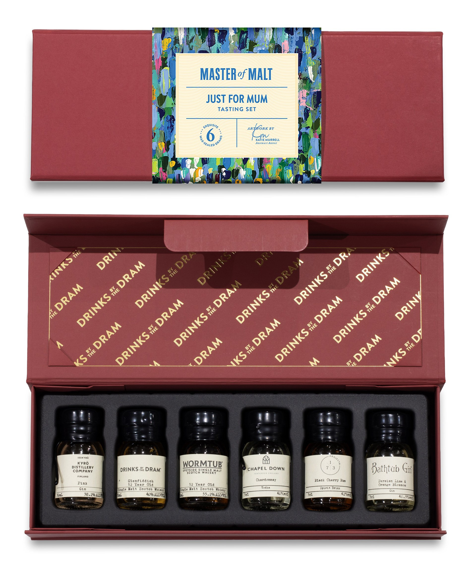 For You Mum Mixed Spirits Tasting Set (Red)