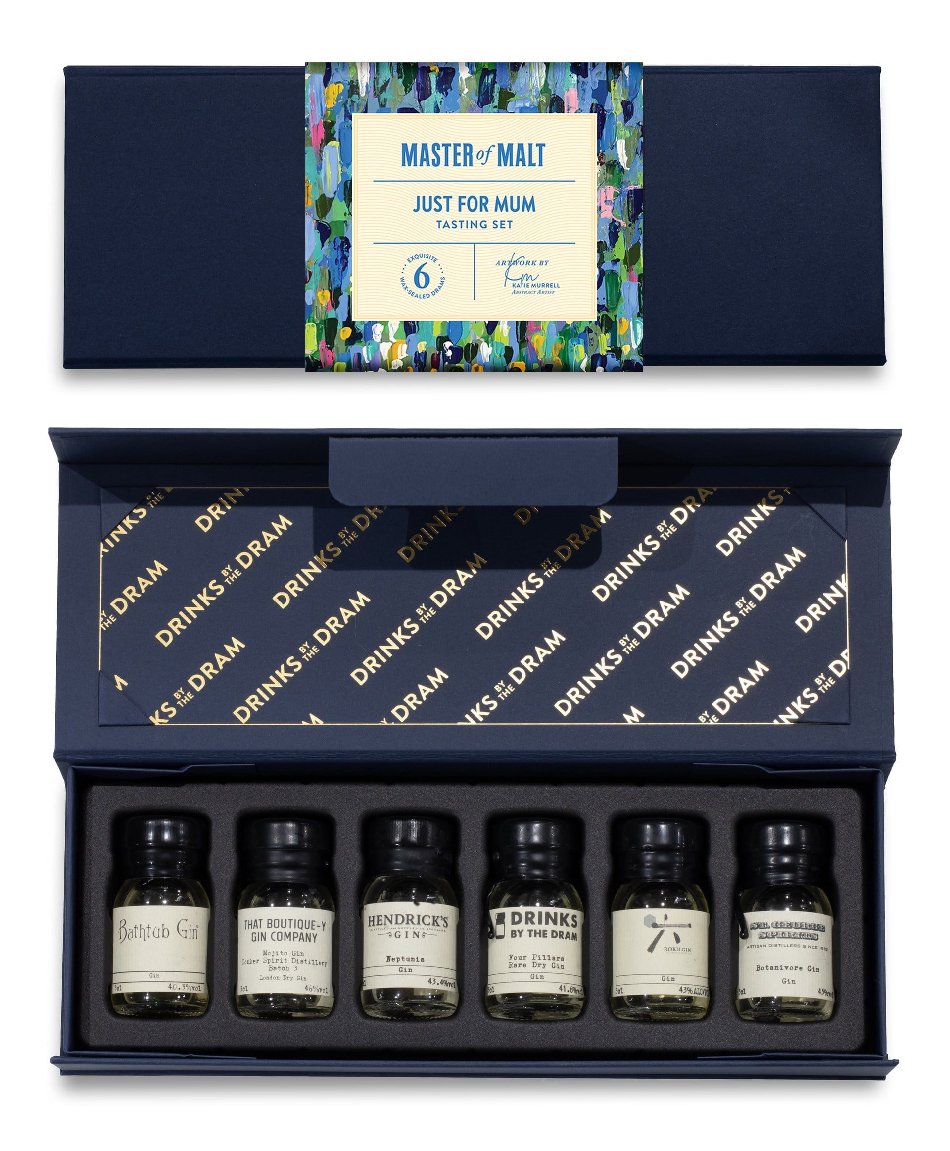 For You Mum Gin Tasting Set (Blue)