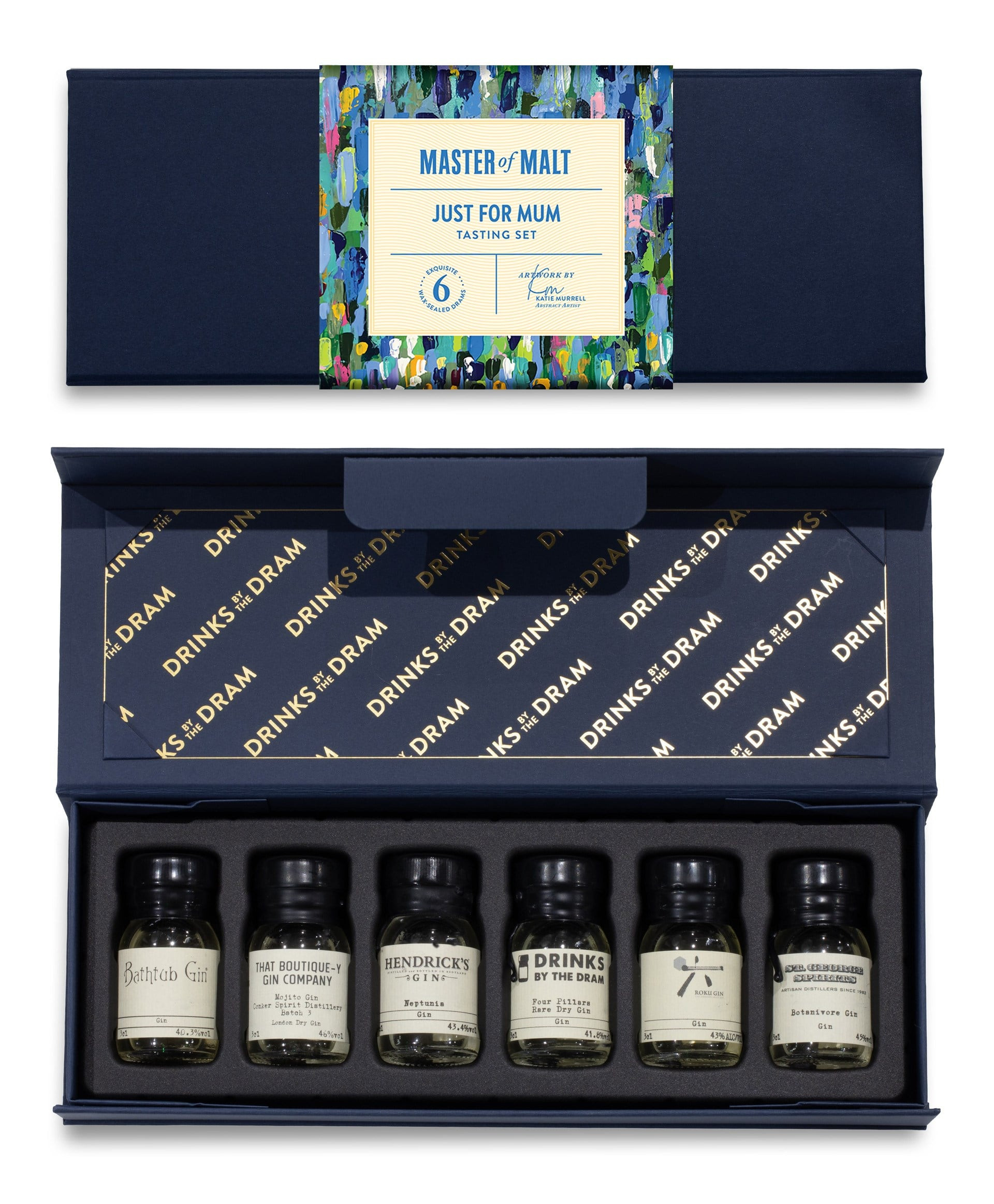 For You Mum Gin Tasting Set (Blue)