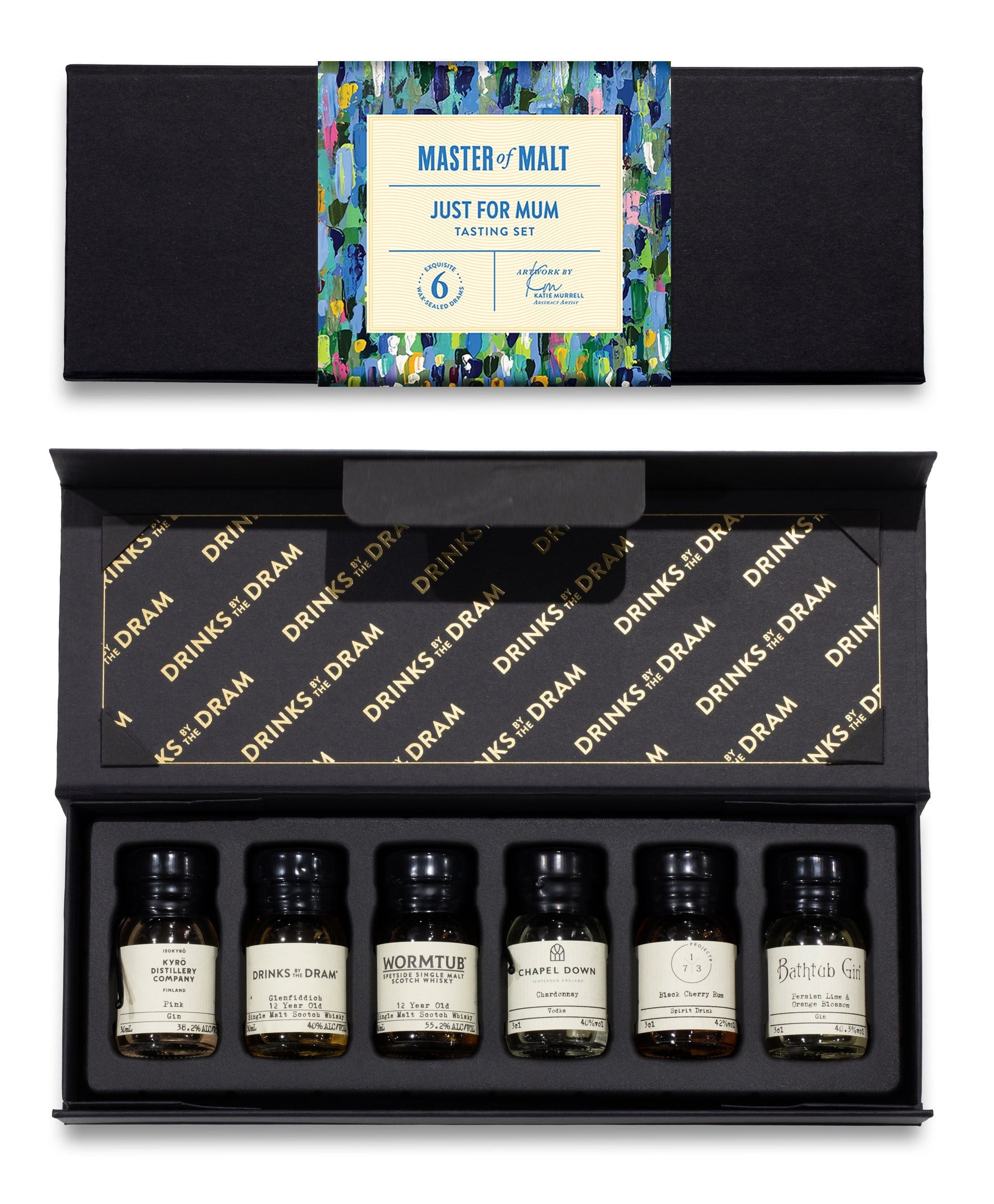 For You Mum Mixed Spirits Tasting Set (Black)