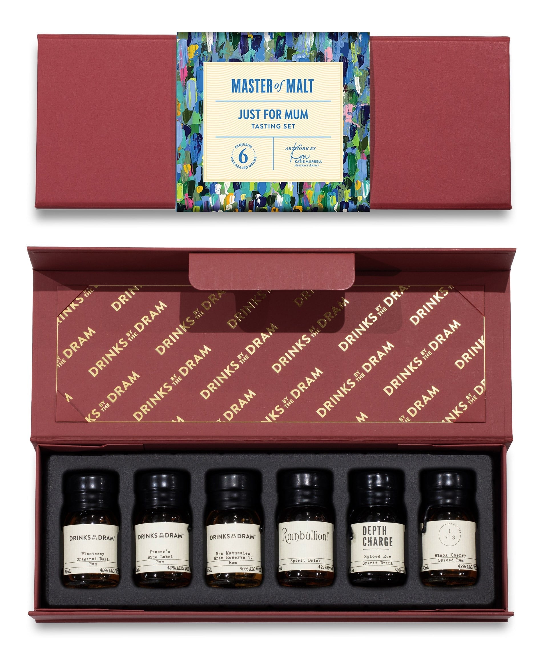 For You Mum Rum Tasting Set (Red)