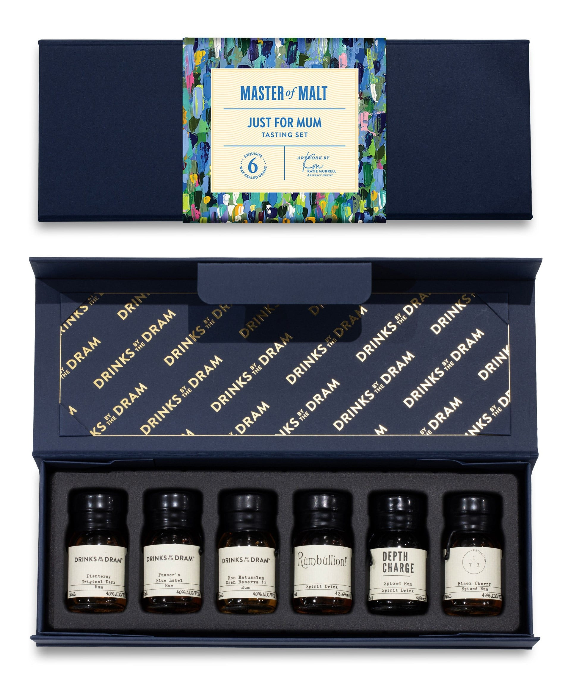 For You Mum Rum Tasting Set (Blue)