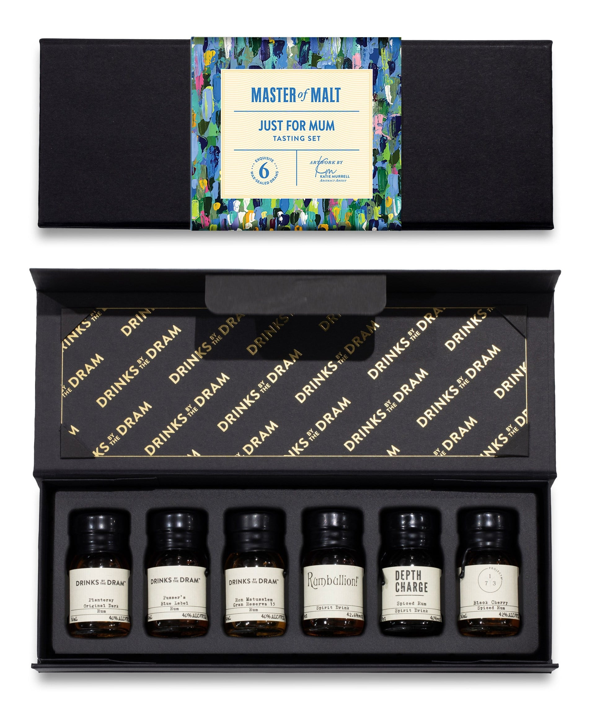 For You Mum Rum Tasting Set (Black)