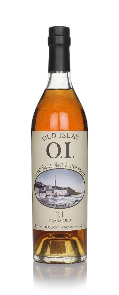 Bowmore 21 Year Old 2004 - Old Islay (Decadent Drinks) 70cl