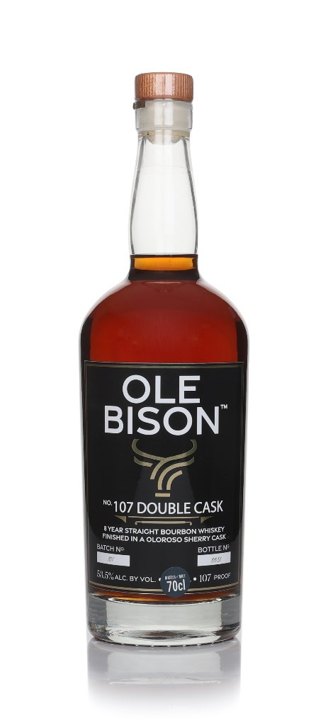 Ole Bison 8 Year Old 107 Double Cask Bourbon 70cl