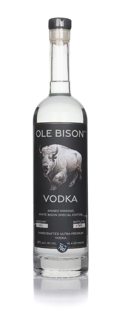 Ole Bison Small Batch Corn Vodka 70cl