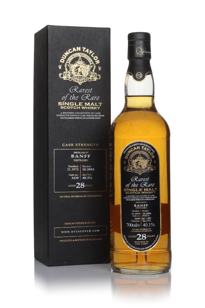 Banff 28 Year Old 1975 (cask 3419) - Rarest of the Rare (Duncan Taylor) 70cl