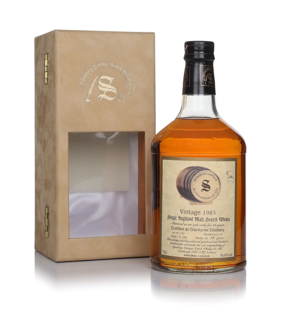 Glenturret 18 Year Old 1985 (cask 128) - Signatory 70cl