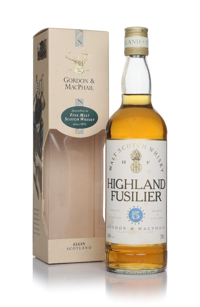 Highland Fusilier 5 Year Old - 1990s 70cl