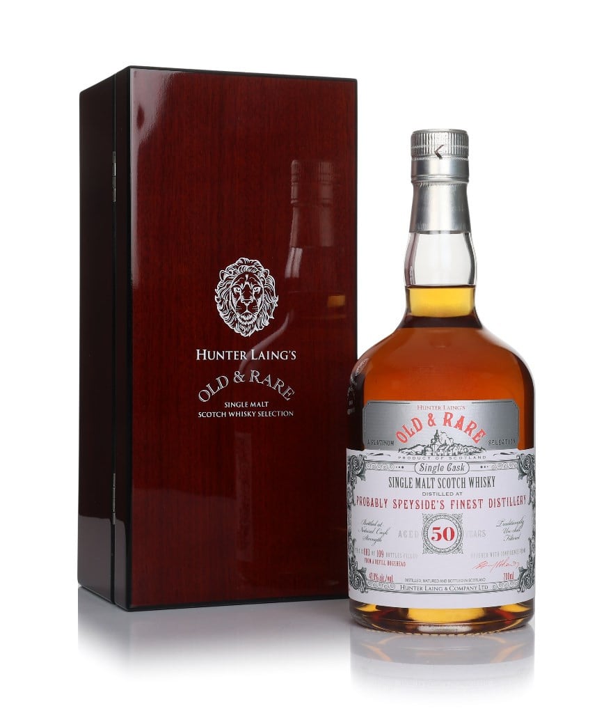 Probably Speyside's Finest 50 Year Old - Old & Rare Platinum (Hunter Laing) 70cl