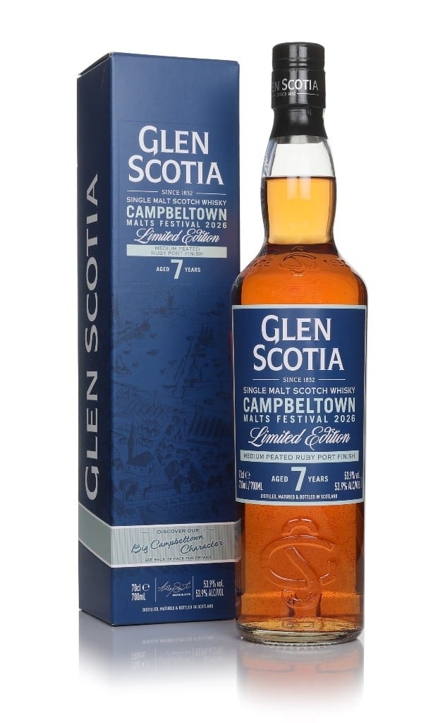 Glen Scotia 7 Year Old (Medium Peated Ruby Port Finish) - Campbeltown Malts Festival 2026 70cl