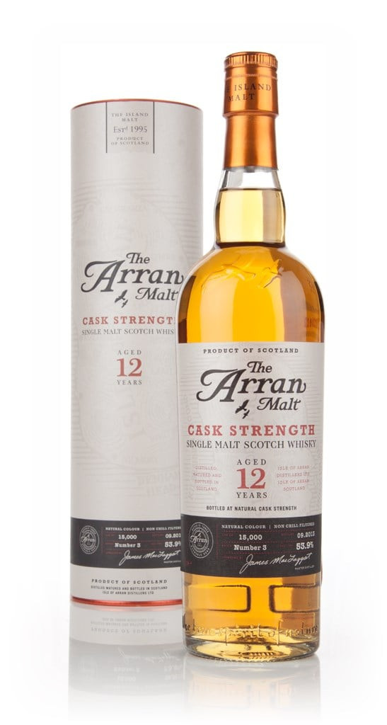 Arran 12 Year Old Cask Strength - Batch 3 70cl