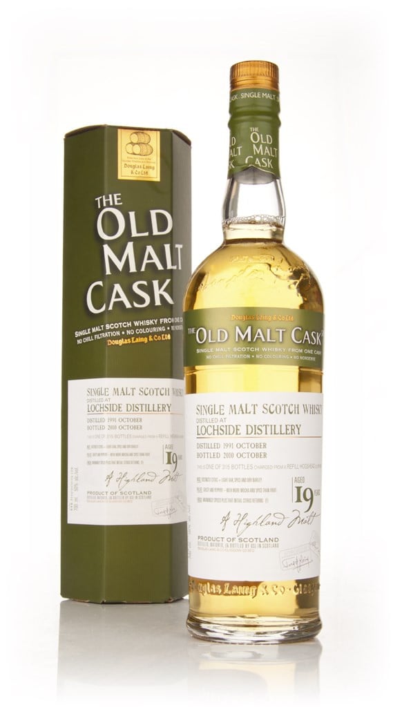 Lochside 19 Year Old 1991 (cask 6553) - Old Malt Cask (Douglas Laing) 70cl