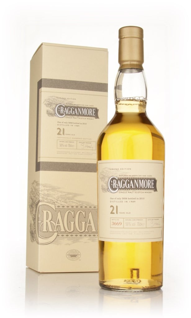 Cragganmore 21 Year Old 1989 (Special Release 2010) 70cl