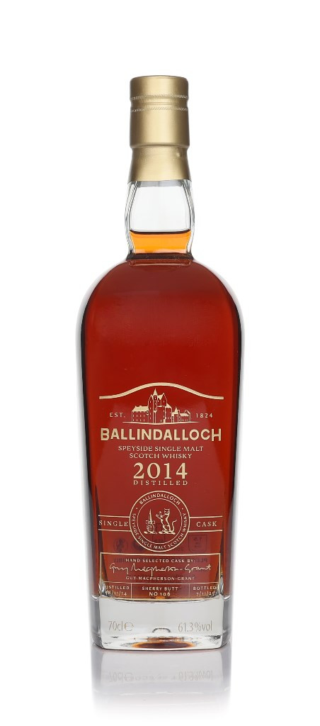 BALLINDALLOCH (バリンダロッホ)2014 シングルカスクウイスキー Engraved 2014 Cask 106 - Ballindalloch Speyside Single Malt Scotch