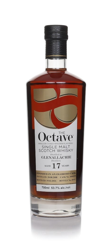 Glenallachie 17 Year Old 2008 (cask 3044129) Oloroso Finish - The Octave (Duncan Taylor) 70cl