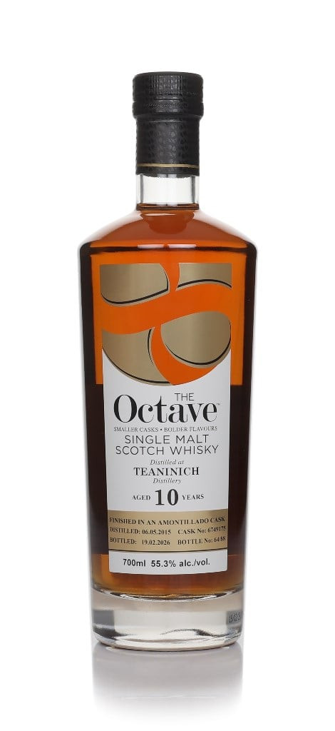Teaninich 10 Year Old 2015 (cask 6749175) Amontillado Finish - The Octave (Duncan Taylor) 70cl