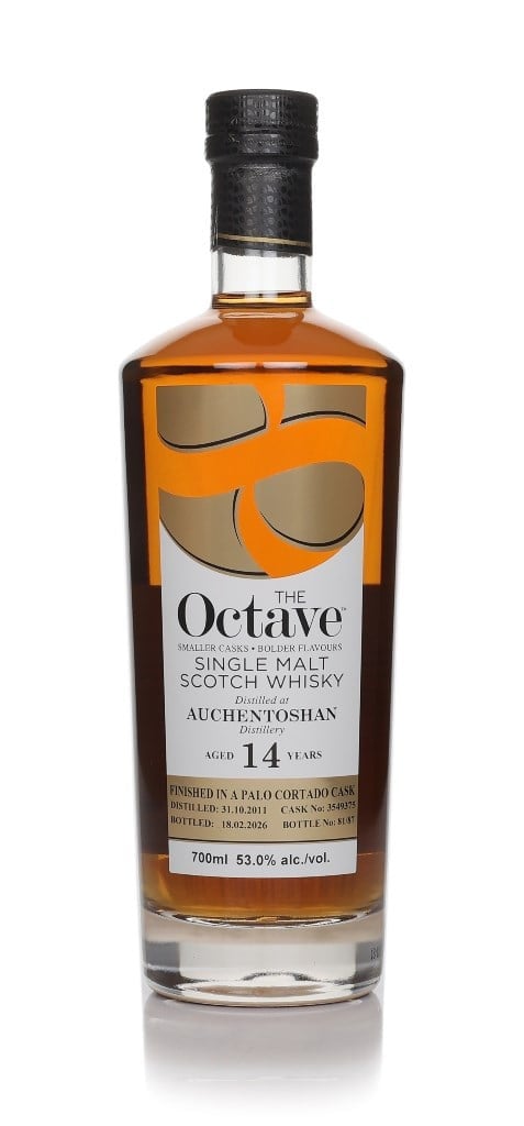 Auchentoshan 14 Year Old 2011 (cask 3549375) Palo Cortado Finish - The Octave (Duncan Taylor) 70cl