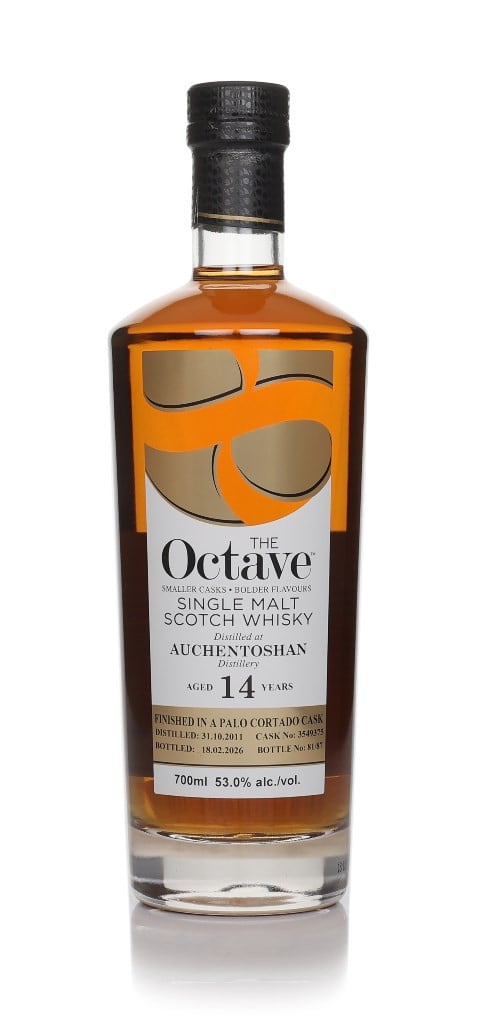 Auchentoshan 14 Year Old 2011 (cask 3549375) Palo Cortado Finish - The Octave (Duncan Taylor) 70cl