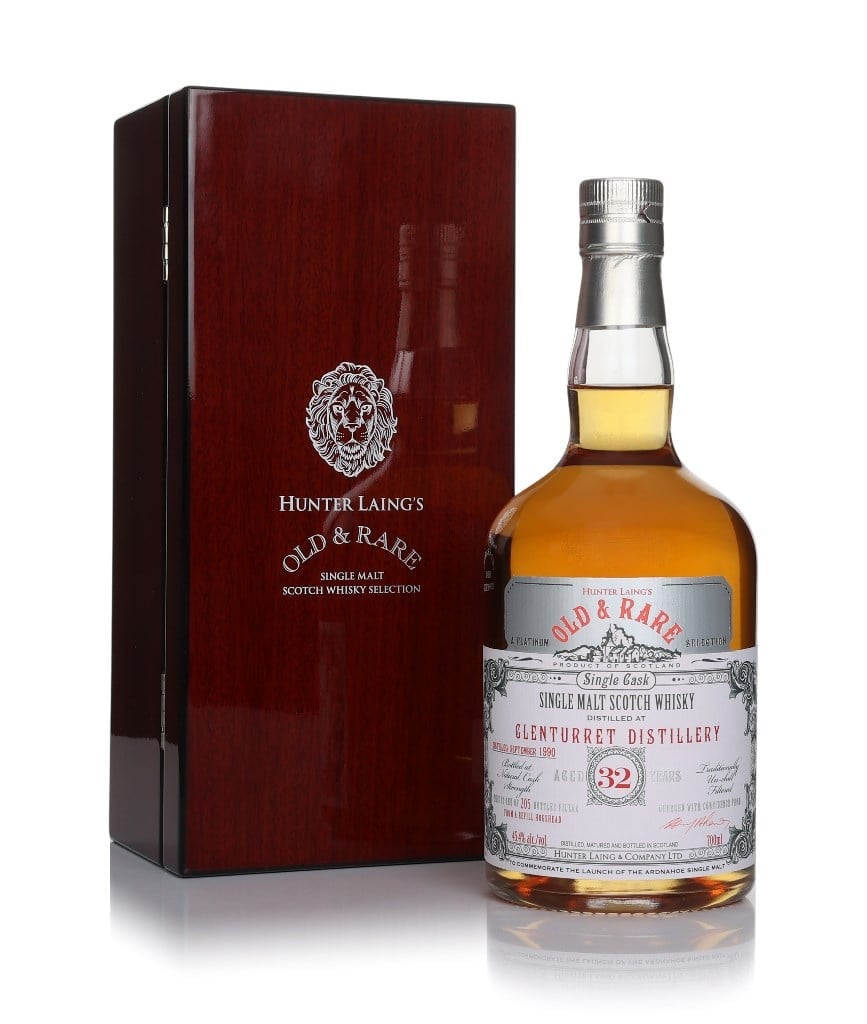 Glenturret 32 Year Old 1990 - Old & Rare Platinum (Hunter Laing) 70cl